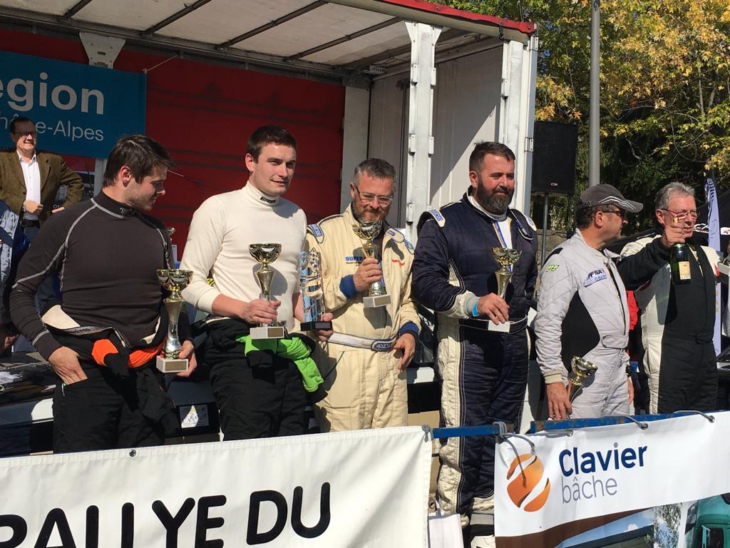 Podium VHC du Rallye Montbrisonnais 2021