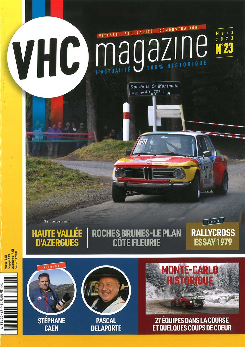 Couverture VHC Magazine - Mars 2023
