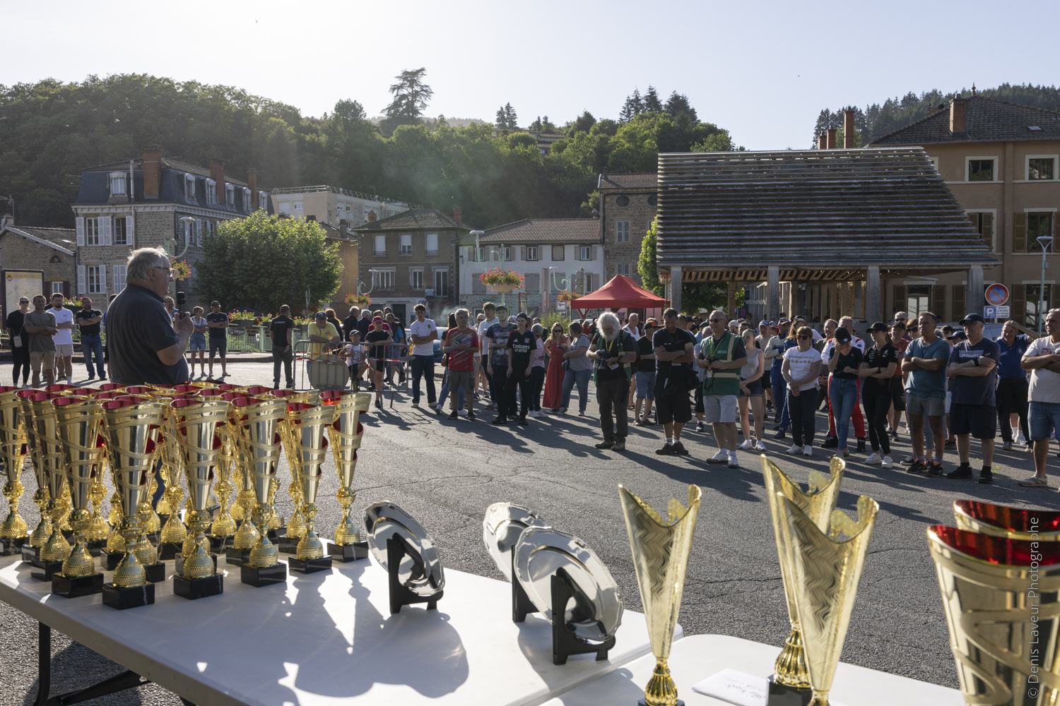 Cérémonie de remise des coupes de la 45e course de côte de Lamure-sur-Azergues 2026